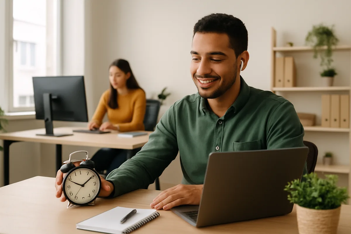 Melhor controle de horas trabalhadas para home office